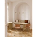 Gaiši brūns ēdamgalds (Toni) 240x100