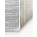 Grey fluffy carpet (wes)80x250