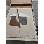 Painting brown shapes (agave) 60x80 beauty mistakes