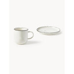 Coffee cups with saucers Facile 2pcs (WW)
