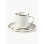 Coffee cups with saucers Facile 2pcs (WW)