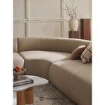 Smėlio spalvos sofos modulis (sofa)