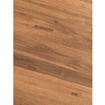 Rudas apvalus valgomojo stalas iš medžio masyvo (hugo) d=120