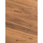 Brown Round Solid Wood Dining Table (Hugo) D=120