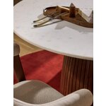 Round solid wood dining table (nelly)