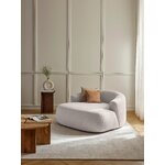 Kreminės baltos spalvos fotelis (sofa)
