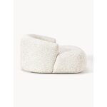 Kreminės baltos spalvos fotelis (sofa)