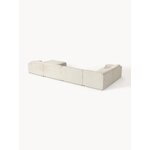 Light beige large modular corner sofa (melva)