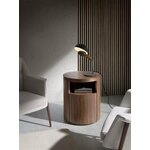 Brown Solid Wood Bedside Table Ginter (Angel Cerdá)