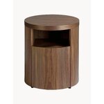 Brown Solid Wood Bedside Table Ginter (Angel Cerdá)