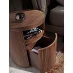 Brown Solid Wood Bedside Table Ginter (Angel Cerdá)