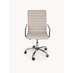 Light beige office chair perth (bizzotto)