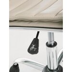 Light beige office chair perth (bizzotto)