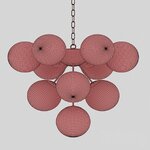 White Pendant Light Icaro (Eichholtz)