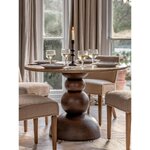 Round Design Dining Table Sculpt (Gallery Direct) d=110