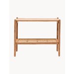 Brown solid wood console table cannes (gallery direct)