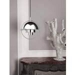 Silver Pendant Lamp Multi-Lite (Gubi)
