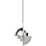 Silver Pendant Lamp Multi-Lite (Gubi)