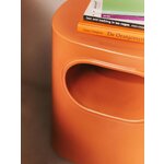 Orange oval coffee table space (hkliving)