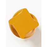 Mustard yellow design coffee table marshmallow (amsterdam) whole