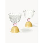 Drinking glasses (tulip) 2pcs