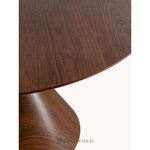 Ruskea pyöreä ruokapöytä Cono (Kare Design) D=120