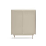Beige korkea kaappi Otto (Teulat)