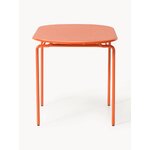 Oranž ovaalne aiasöögilaud (kumi)