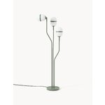 Silver design floor lamp (yasna)