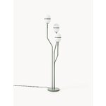 Silver design floor lamp (yasna)