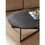 Black coffee table (antigua)