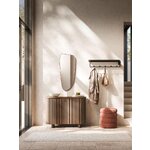 Brown solid wood chest of drawers (soley)