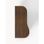 Brown solid wood chest of drawers (soley)