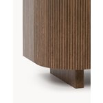 Brown solid wood chest of drawers (soley)