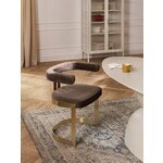 Tumši bēšs krēsls (gianni)