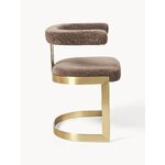 Tumši bēšs krēsls (gianni)