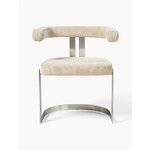 Light beige console chair (gianni)