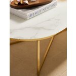 Marble imitation coffee table (antigua)