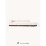 Белый модульный диван (Натали)