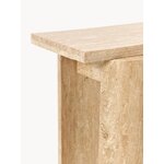 Light brown design console table (disa)