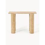 Light brown design console table (disa)