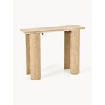 Light brown design console table (disa)