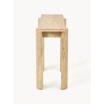 Light brown design console table (disa)