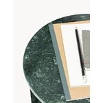 Green marble coffee table (marisa)