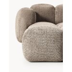 Taupe color design modular corner sofa (tayla)