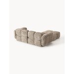 Taupe color design modular corner sofa (tayla)