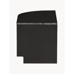 Melns TV statīvs finca (koka kaste)