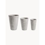 Набор садовых цветочных горшков из 3 предметов, граффити (bizzotto)