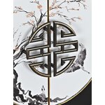 Консольный столик из массива дерева в восточном стиле (подробный вариант)