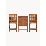 Комплект садовой мебели из 3-х предметов (складной)